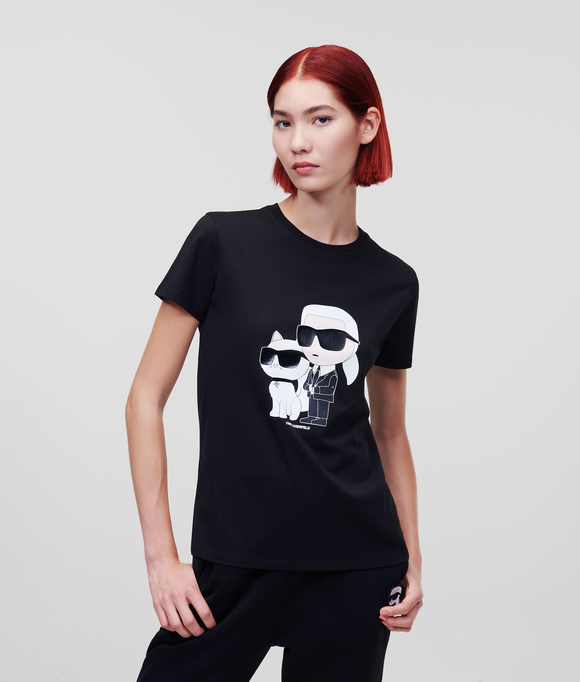 (image for) Strong Big KARL IKONIK KARL & CHOUPETTE T-SHIRT